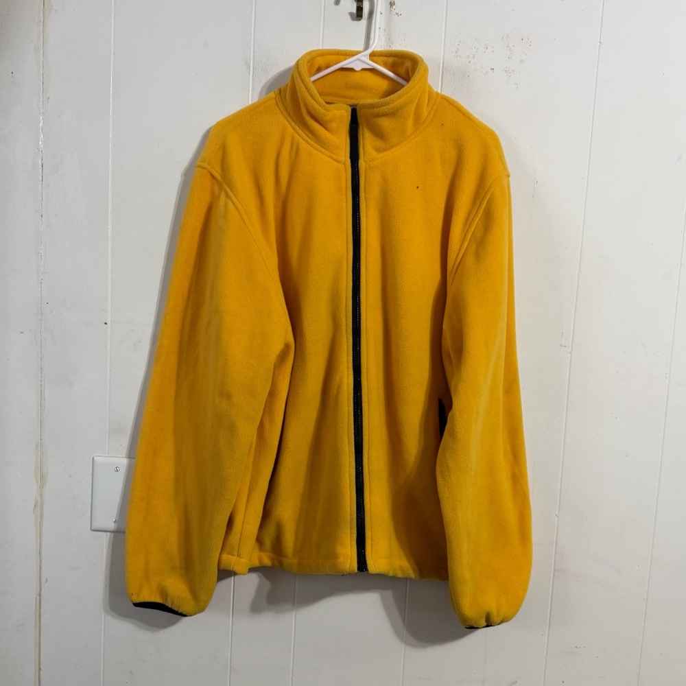 Yellow Fleece Jacket‎